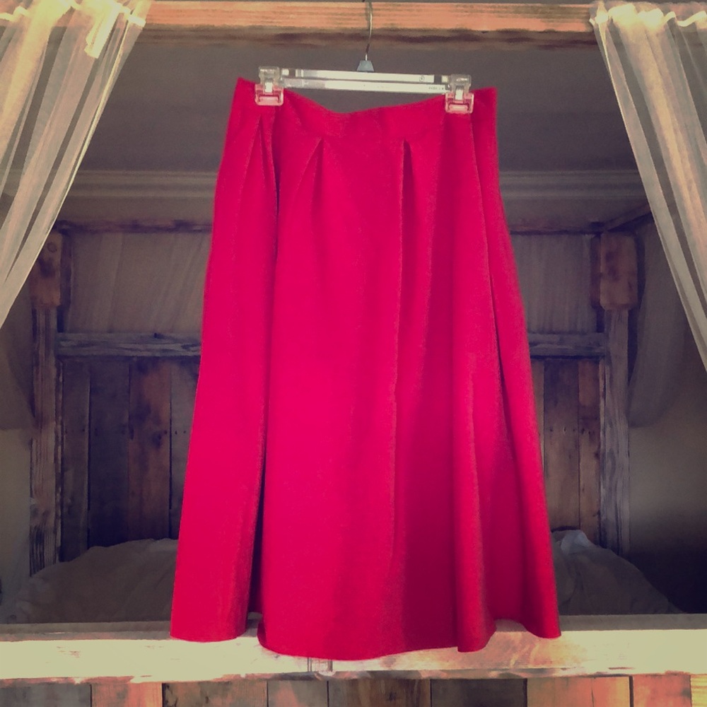Fuschia Poodle Skirt